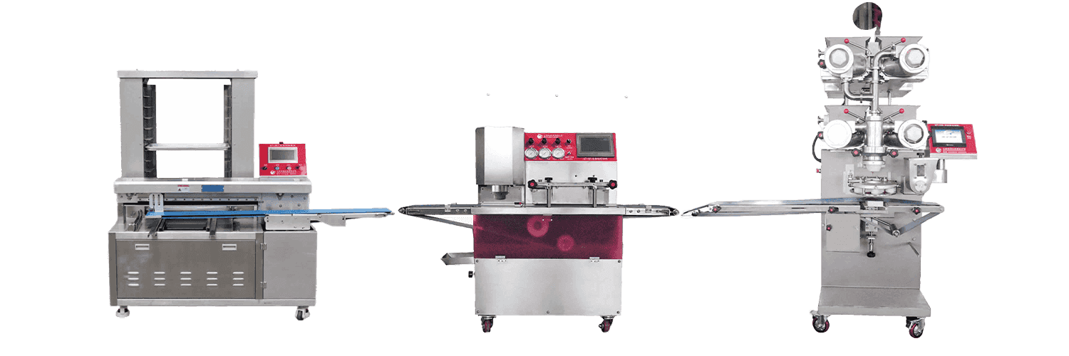 Automatic mooncake / Maamoul Quisque productio linea